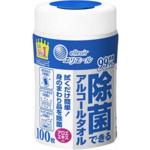 エリエール除菌できるアルコールタオル本体100枚の商品画像