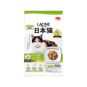 日本ペットフード ラシーネ 日本猫 かつお節＆まぐろ節入り 600g : イ