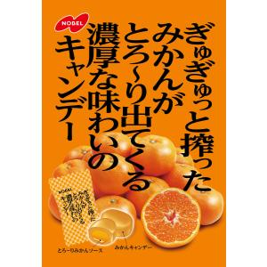 ノーベル ぎゅっと搾ったみかんがとろり出てくる 80G