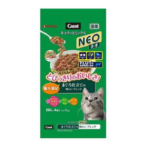 ペットライン キャラットミックス ネオ まぐろ仕立ての味わいブレンド 1kg