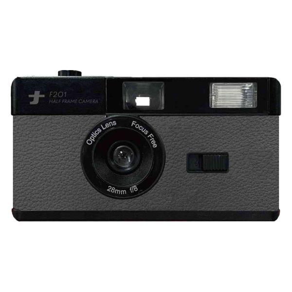 ナカバヤシ フィルムナカメラ half ダークグレー