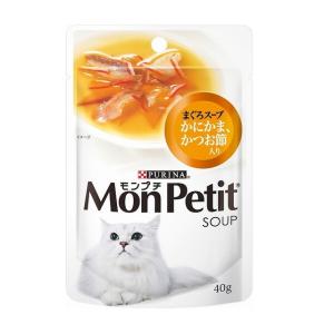 モンプチ スープ まぐろスープ かにかま・かつお...の商品画像