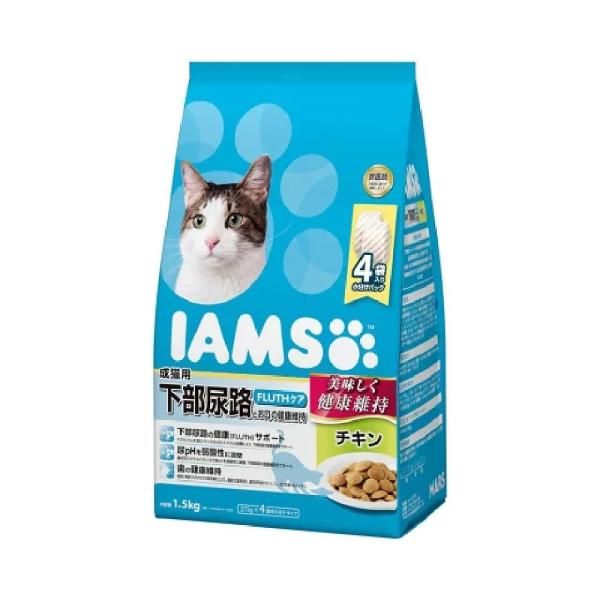 マース アイムス猫 成猫用 下部尿路とお口の健康維持 チキン 1.5kg