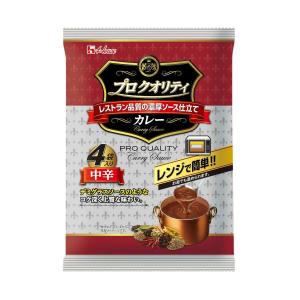 ハウス プロクオリティ カレー 中辛 4袋入り