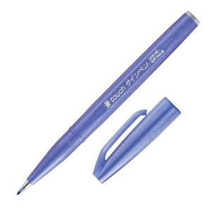 ぺんてる（Pentel） 筆文字ペン 太字軟×極細硬ツイン 水性染料 初心者