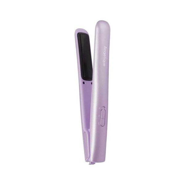 マクセル USBモバイルヘアアイロン USB電源 コンパクトサイズ 温度2段階設定 ライトパープル ...
