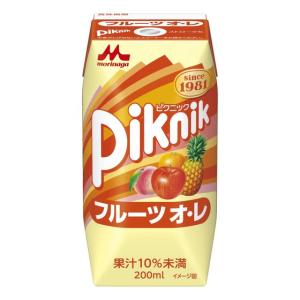 ◆森永ピクニックフルーツオ・レ 200ML【12本セット】