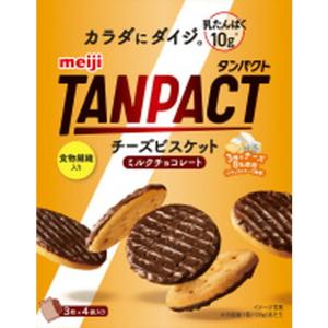 明治 タンパクトチーズビスケットミルクチョコ 12枚
