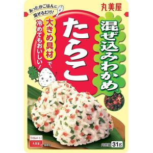 丸美屋 混ぜ込みわかめ たらこ 31g