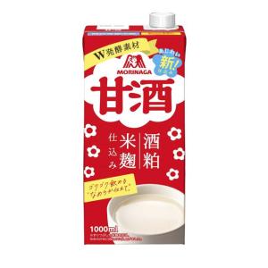 ◆森永 甘酒 1000ml【6個セット】