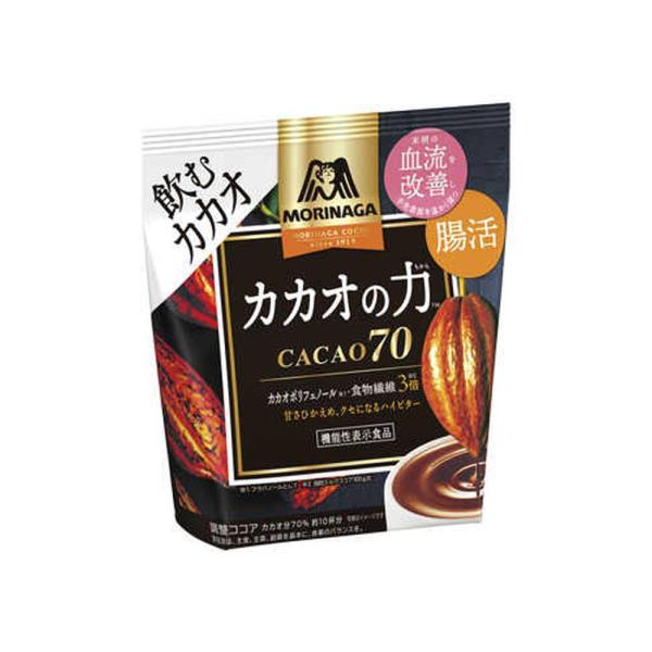 ◆森永製菓 カカオの力 CACAO70  200g【12個セット】