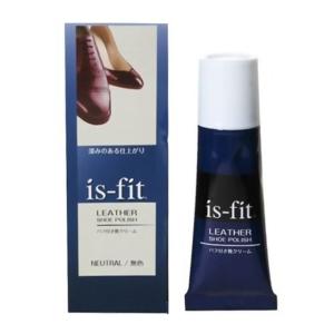 モリト is-fit パフ付靴クリーム 無色 50g