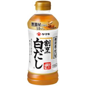 ◆ヤマキ 割烹白だし 500ml【12個セット】｜sundrugec