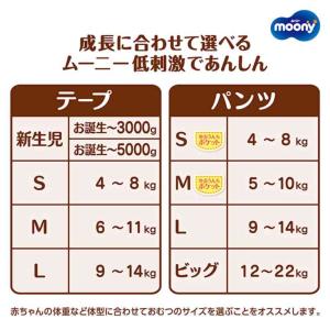 ナチュラルムーニー テープ Mサイズ 46枚 ...の詳細画像4