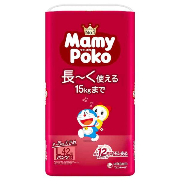 ユニ・チャーム マミーポコパンツ　ドラえもん　Ｌ ４２枚   【4個セット】