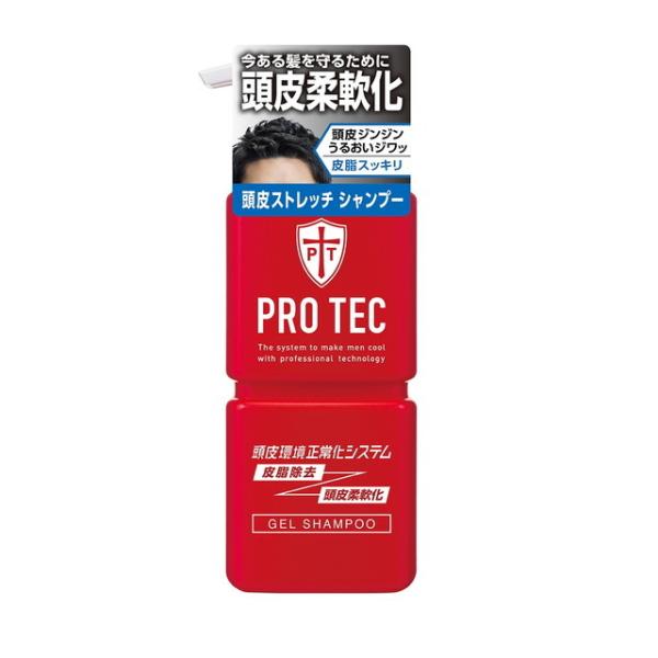 【医薬部外品】ライオン PROTEC(プロテク) 頭皮ストレッチシャンプー ポンプ 300g