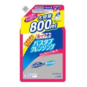 ライオン ルック＋ バスタブクレンジング フローラルソープの香り 詰め替え 大容量 800ml