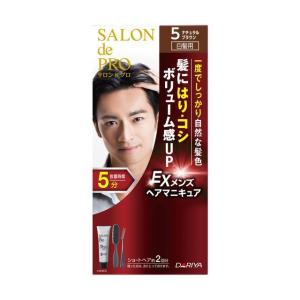 ダリヤ サロンドプロ EXメンズヘアマニキュア 5 ナチュラルブラウン