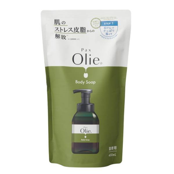 太陽油脂 PAX Olie（パックスオリー） ボディソープ 詰め替え用 400ml