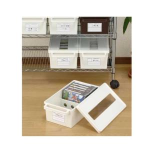 イノマタ化学 メディアコンテナDVD用 ホワイトの詳細画像1