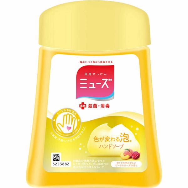 【医薬部外品】レキットベンキーザー・ジャパン ミューズノータッチ付替ボトル ピーチ＆ローズ 250m...