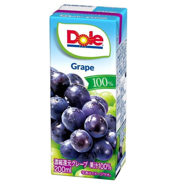 【ポイント10倍】◆雪印メグミルク ドール グレープ100％ 200ml