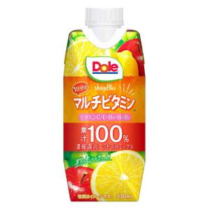 【ポイント10倍】◆雪印メグミルク Dole 1日分のマルチビタミン 330ml｜サンドラッグe-shop