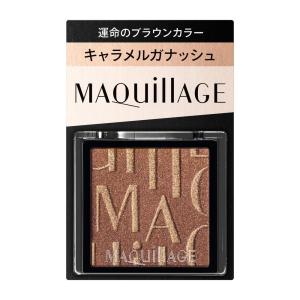 【ポイント15倍】資生堂 マキアージュ カスタマイズアイカラー シングル 運命のブラウンカラー BR533 キャラメルガナッシュ 1g