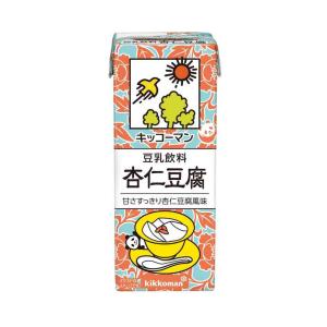 ◆キッコーマン 豆乳飲料 杏仁豆腐 200ml 【3個セット】