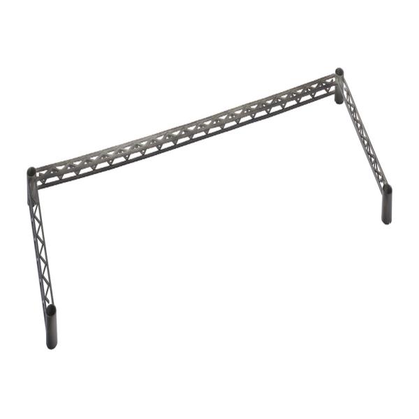 エレクター ベーシックシリーズ ヴィンテージエディション クロスバー W600xD450mm シルバ...