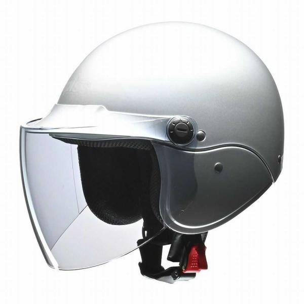 リード工業 apiss セミジェットヘルメット シルバー AP603 SI 1個