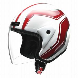 リード工業 APRETジェットヘルメット ホワイト APRET WH 1個｜サンドラッグe-shop