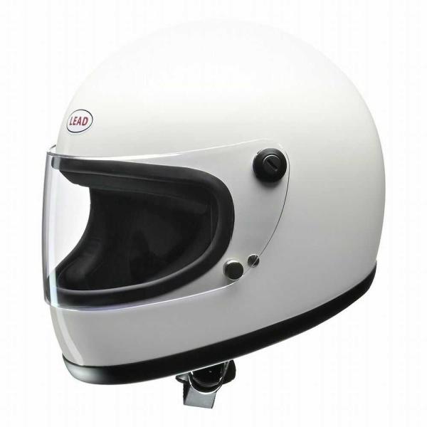 リード工業 RX100Rリバイバルフルフェイスヘルメット ホワイト RX100R WH 1個