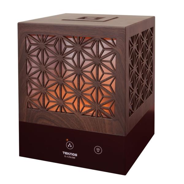 EL-C35L(DB) 組子調超音波加湿器3.5L メーカー直送 ▼返品・キャンセル不可【他商品との...