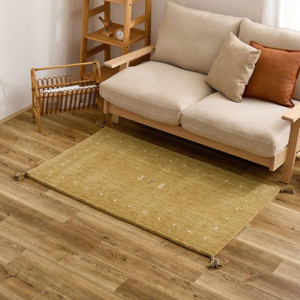 ギャッベ LORRI BUFF L19 80x140 【直送品】 返品・キャンセル・他商品と同時購入...