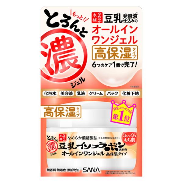 サナ なめらか本舗 豆乳イソフラボン とろんと濃ジェルエンリッチ 100g