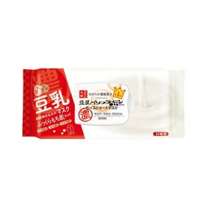 サナ なめらか本舗 豆乳イソフラボン モイストシートマスクN 32枚｜サンドラッグe-shop