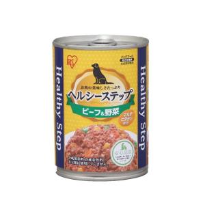 アイリスオーヤマ ヘルシーステップ ビーフ＆野菜 375g