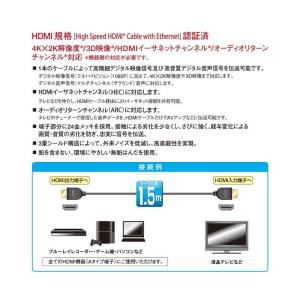 オーム電機 ハイスピードHDMIケーブルの詳細画像2