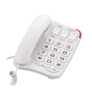 オーム電機 シンプルシニアホン ホワイト