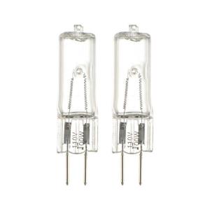 オーム電機 ピンタイプハロゲン球 100W／110V 2個入