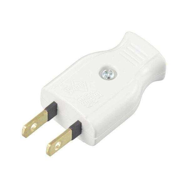 オーム電機 絶縁カバー付差込みプラグ