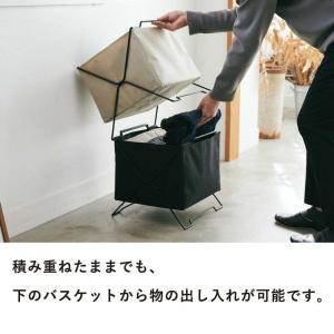 キングジム スタックバスケット 黒 1個入りの詳細画像3