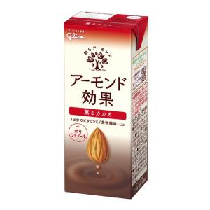 ◆江崎グリコ アーモンド効果 薫るカカオ 200ml【24個セット】｜sundrugec