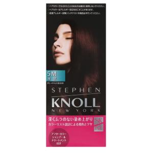 コーセー スティーブンノル カラークチュール 液状ヘアカラー 5M ディープマロンブラウン