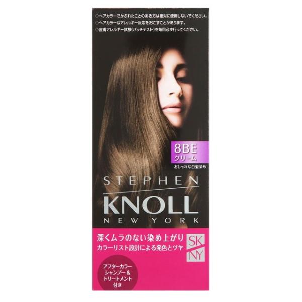 【医薬部外品】コーセー スティーブンノル カラークチュール クリームヘアカラー 8BE ピュアベージ...