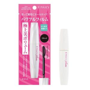 【廃盤】コーセー ファシオ パワフルフィルムマスカラ ボリューム BK001