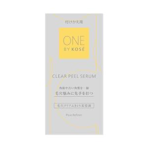 コーセー ONE BY KOSE クリアピール セラム 付けかえ用 120mL : コスメ