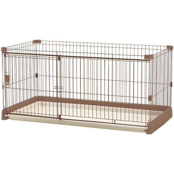 お掃除簡単サークル 150-80 ブラウン 【直送品】 返品・キャンセル・他商品と同時購入は不可