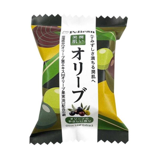 ペリカン ファミリー石鹸オリーブ 80g